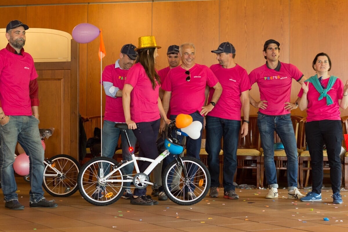 Bicicletas Solidarias Team Building Charity Bikes