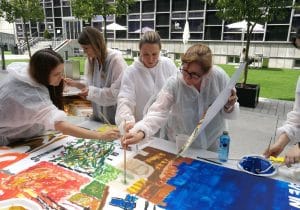 Pintando el futuro Team Building Artistico